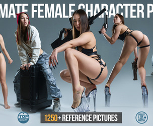 1250+ Ultimate Female Character Poses