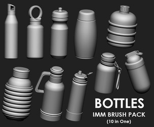 Bottles IMM Brush Pack (10 in One)