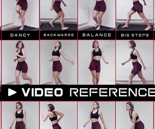 170 Walks / Runs - VIDEO reference bundle - FEMALE