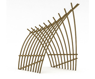 bohemian gate 03 3D model