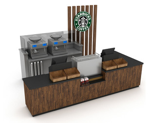 3d coffee shop 3D