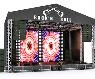 3D Concert Stage model