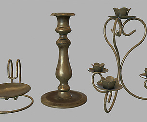 Candle holder set