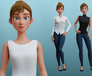 Julia, Blender Rig