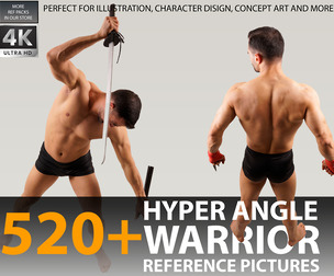 520+ Hyper Angle Warrior Poses Reference Pictures.