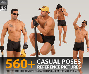 560+ Male Casual Poses Reference Pictures.
