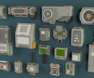 Wall Electric Props 2 - 20 pieces