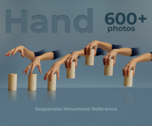 900+  Female Hand in Motion