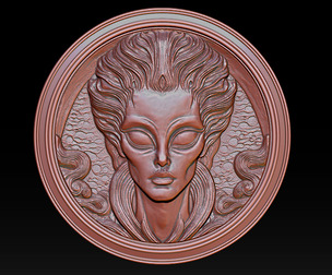Alien relief model
