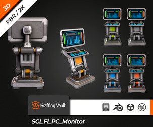 SCI-FI PC Monitor
