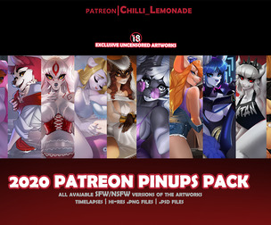 [BUNDLE] all Patreon Pinups from 2020