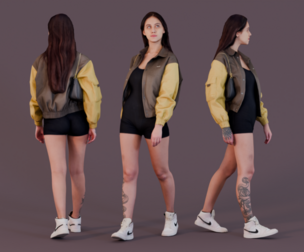 Girl in Nike