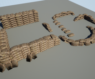 Warfare Sandbags Modular Kit