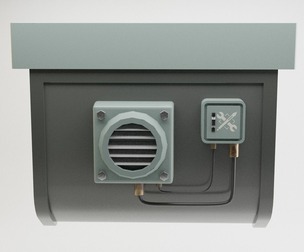Air conditioning Game Ready - Low Poly Model