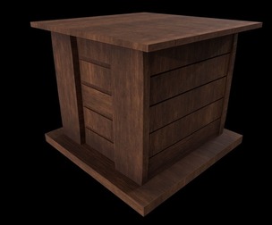 Cabinet - Game Ready - Low-Poly PBR 3D Model