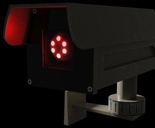 Camera PBR Game Ready Low-poly 3D model