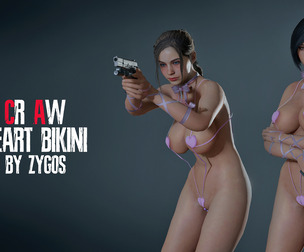Resident Evil 2 Remake: CR AW Heart Bikini Mod