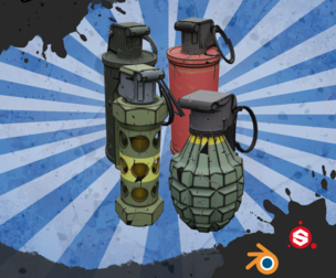 Stylized Grenades