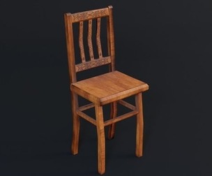 Chair Modular Pack - Low Poly PBR 3D Model