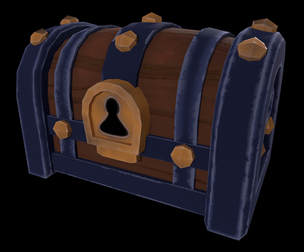 Chest Game Ready Low Poly PBR 3D Model