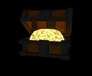 Chest Game Ready Low Poly 3D Model