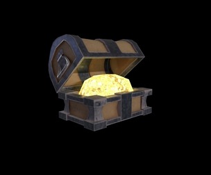 Chest Game Ready Low Poly 3D Model