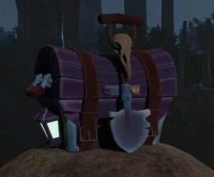 Chest Game Ready Low Poly 3D Model