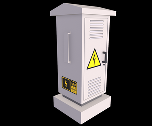 Electrical Box - Transformer Game Ready