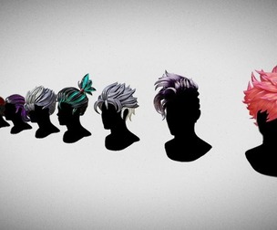Male hair pack