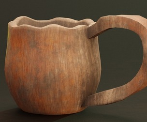 Old Glass - Game Ready - Low Poly PBR 3D Model