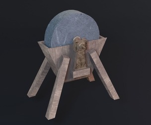 MedievalProps Sword Sharpening Low-poly 3D model