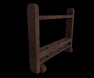 Old Mop Stand - PBR Game Ready