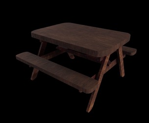 Pergola Game Ready - Low Poly 3D Model