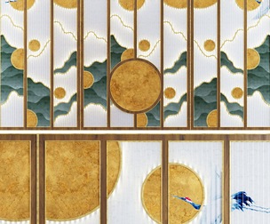 Feature Walls Asian 3D Model