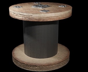 Pulley Game Ready - Low Poly PBR 3D Model