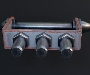 Punch - Game Ready - Low Poly PBR 3D Model