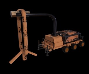 Space Mining Vehicle - Game Ready - PBR 3D