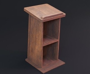 Speakers Chair - Game Ready - PBR 3D Model