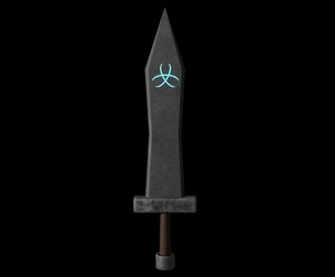 Sword Game Ready - PBR 3D Model
