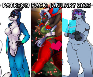 Jan 2023 Art Bundle (Adult content)