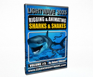 LightWave 2023- Rigging & Animating Sharks/Snakes