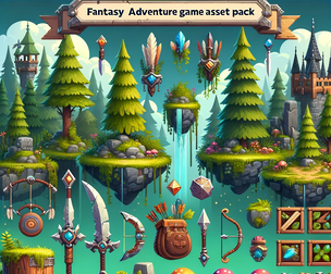 Fantasy Adventure Game Asset Pack