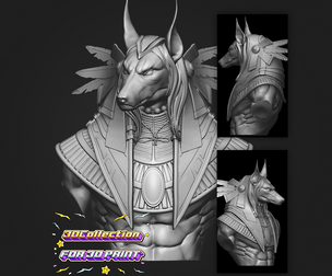 Egyptian God  -  3D print model