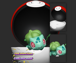 Bulbasaur Cute - 3D print model