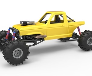 Mud dragster Version 4 Scale 1:25