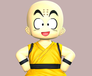 Dragon Ball - Kid Krillin