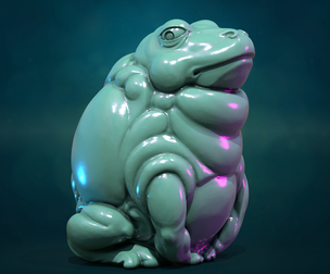 Fat Toad Frog