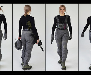 Military Poses for Character Concept Art