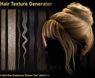Hair Texture Generator-SBSAR