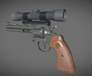 Python Revolver 6 -Telescopic Sight